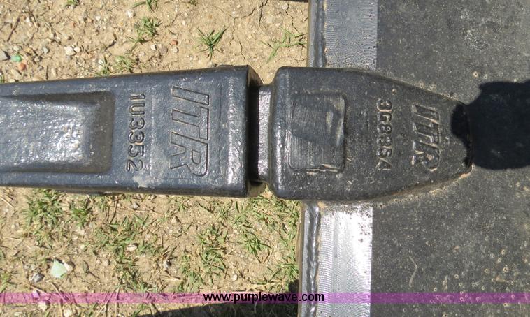 image for item S9576 ISC MFG. 48" Bayonet six tooth excavator bucket