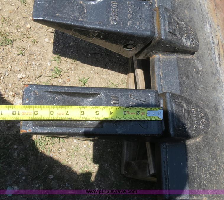 image for item S9576 ISC MFG. 48" Bayonet six tooth excavator bucket