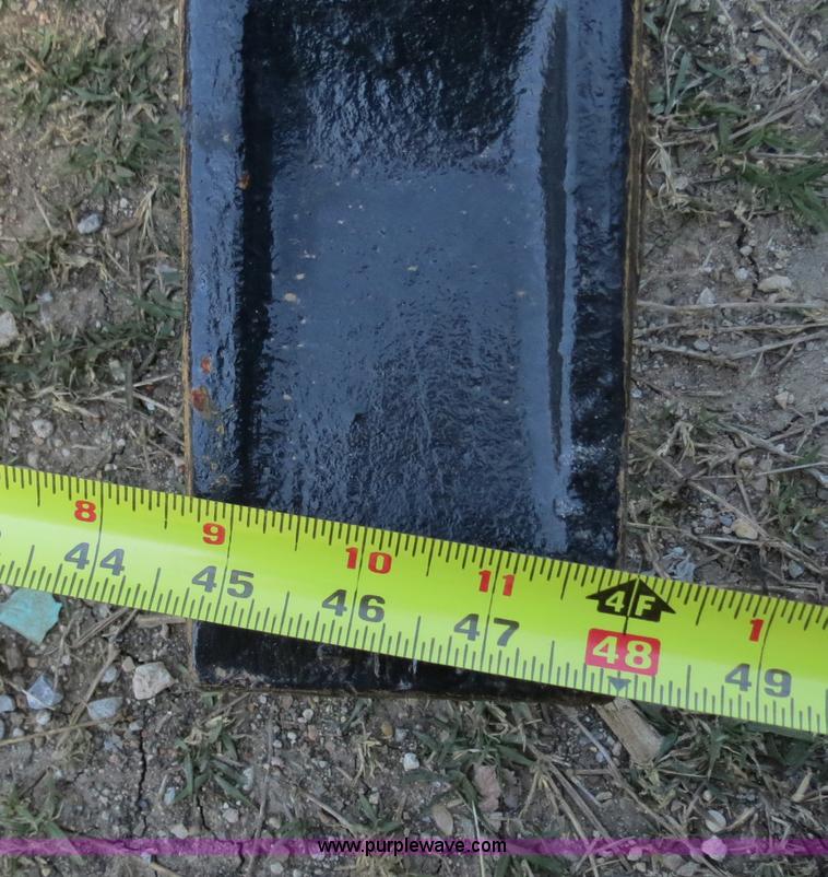 image for item S9576 ISC MFG. 48" Bayonet six tooth excavator bucket