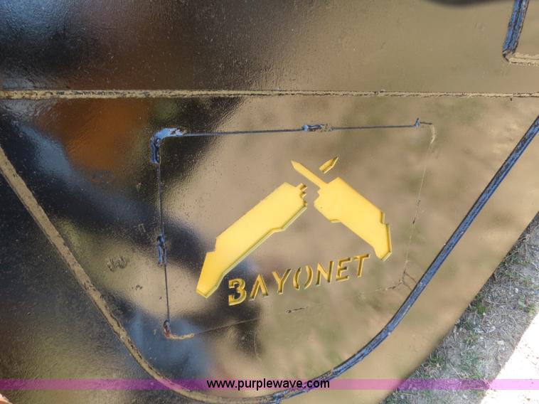image for item S9576 ISC MFG. 48" Bayonet six tooth excavator bucket