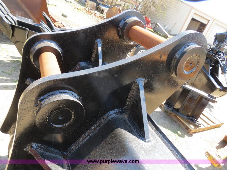 image for item S9576 ISC MFG. 48" Bayonet six tooth excavator bucket