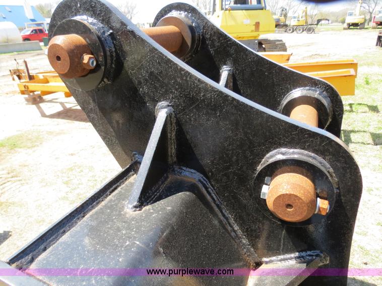 image for item S9576 ISC MFG. 48" Bayonet six tooth excavator bucket