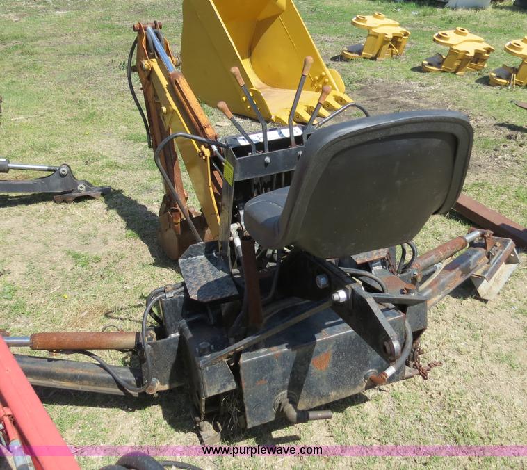 image for item S9578 CC Kelley & Sons B20BR three point backhoe attachment