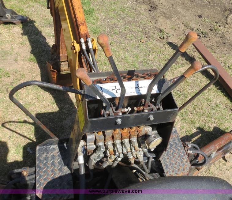 image for item S9578 CC Kelley & Sons B20BR three point backhoe attachment