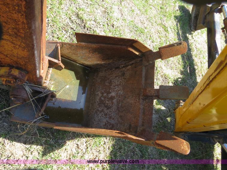 image for item S9578 CC Kelley & Sons B20BR three point backhoe attachment