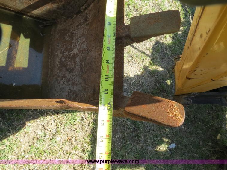 image for item S9578 CC Kelley & Sons B20BR three point backhoe attachment