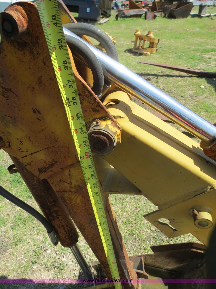 image for item S9578 CC Kelley & Sons B20BR three point backhoe attachment