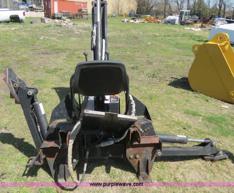 Bradco 11HD skid steer mounted backhoe attachment in Prosper, TX Item