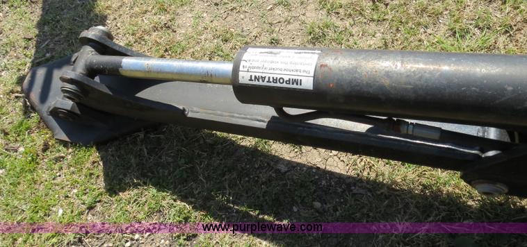 image for item S9579 Bradco 11HD skid steer mounted backhoe attachment