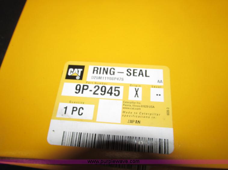 image for item V9964 Equipto parts bin and assorted Caterpillar parts