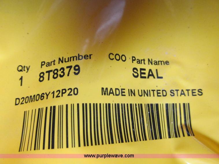 image for item V9965 Equipto parts bin and assorted Caterpillar parts