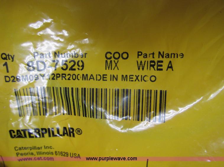 image for item V9965 Equipto parts bin and assorted Caterpillar parts