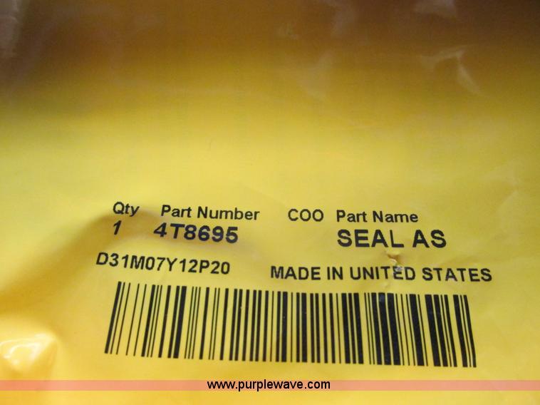 image for item V9965 Equipto parts bin and assorted Caterpillar parts