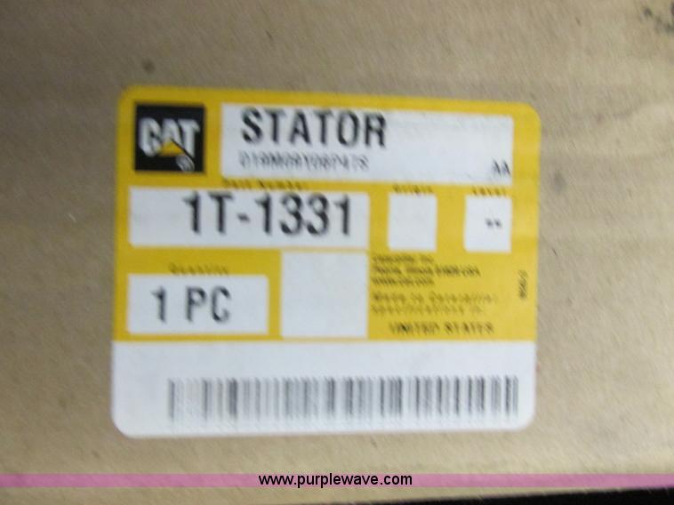 image for item V9965 Equipto parts bin and assorted Caterpillar parts