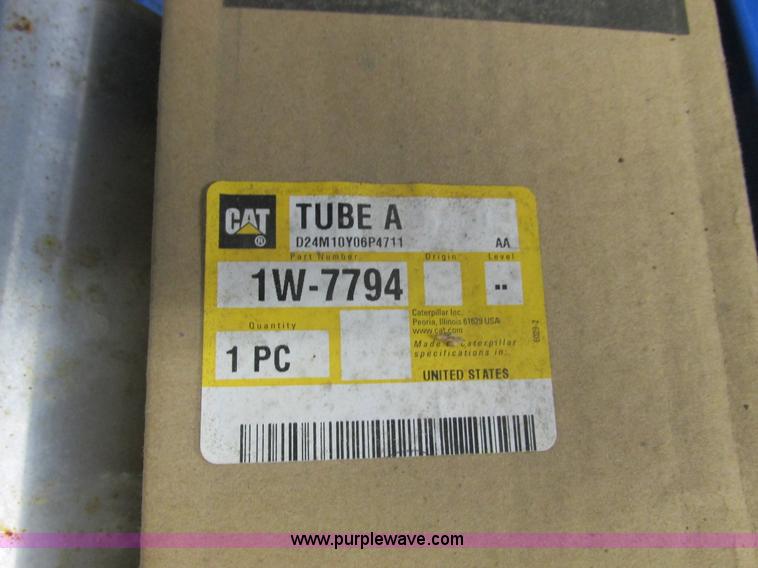 image for item V9965 Equipto parts bin and assorted Caterpillar parts