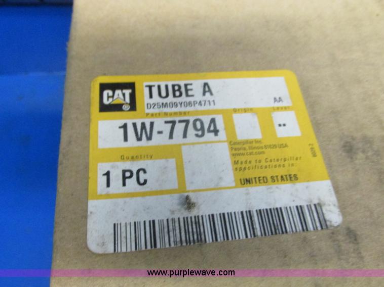 image for item V9965 Equipto parts bin and assorted Caterpillar parts