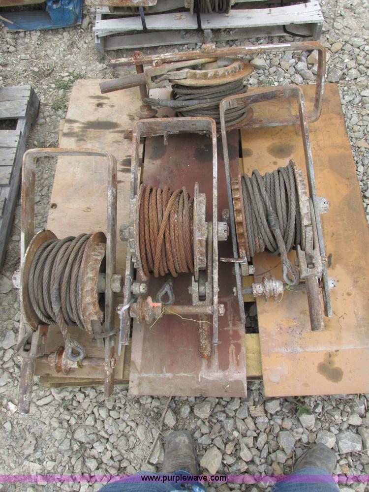 image for item V9970 (4) industrial come-alongs