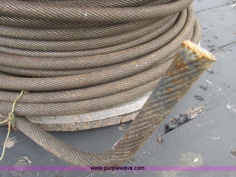 image for item V9975 Spool of 5/8" steel cable