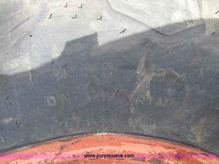 image for item V9981 (2) Firestone 14.9-24 tires and wheels