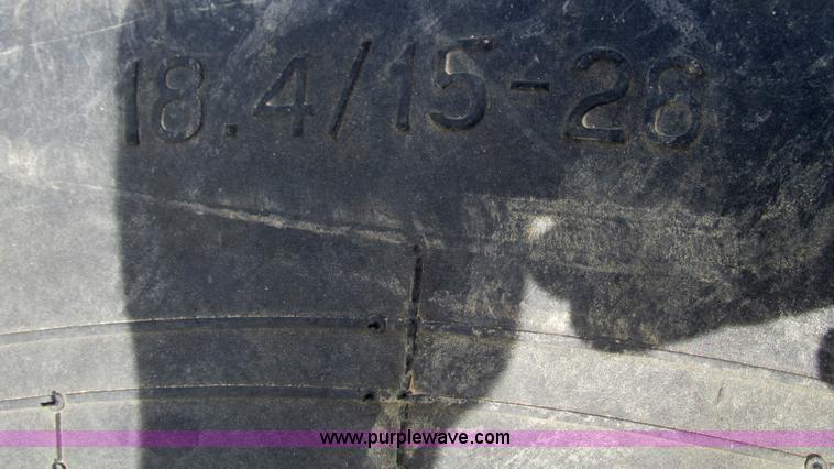 image for item V9982 (2) Alliance 18.4/15-26 tractor tires