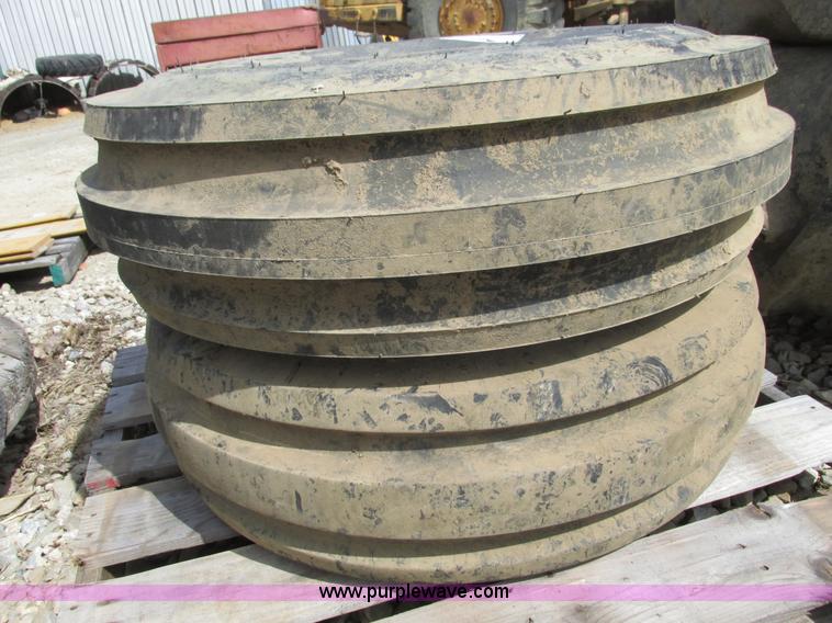 image for item V9983 (2) American Farmer 10.00-16SL tractor tires