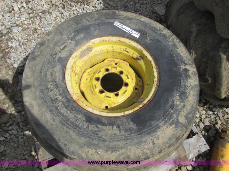image for item V9983 (2) American Farmer 10.00-16SL tractor tires