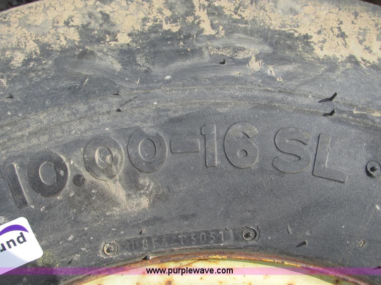 image for item V9983 (2) American Farmer 10.00-16SL tractor tires