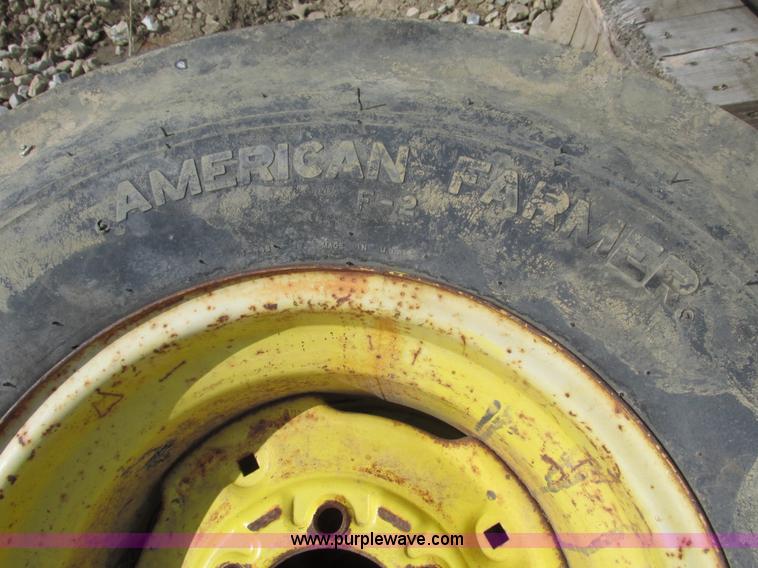 image for item V9983 (2) American Farmer 10.00-16SL tractor tires
