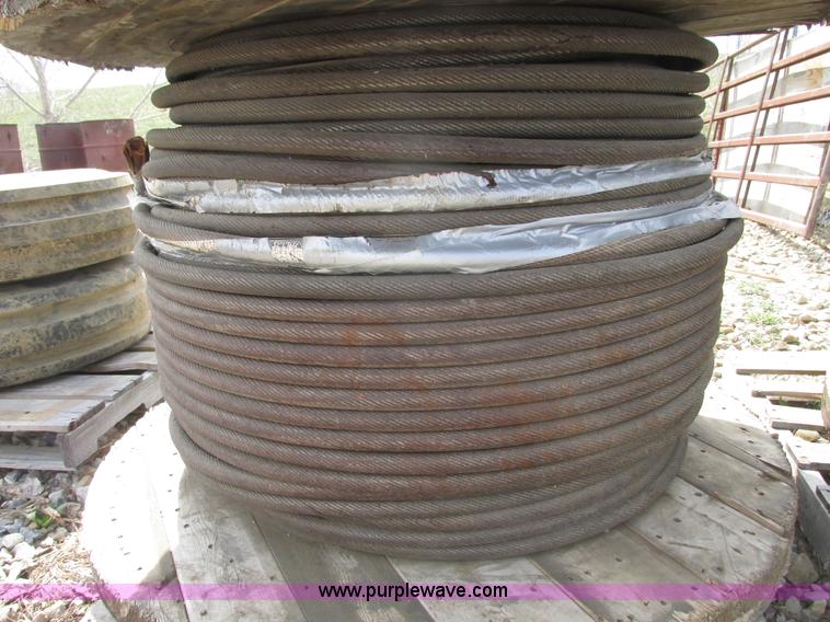 image for item V9984 Spool of 1 1/8" steel cable