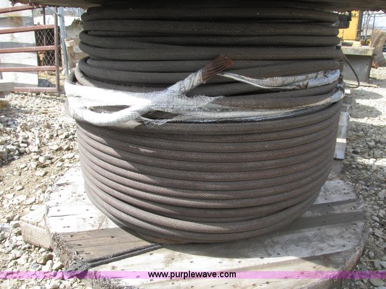 image for item V9984 Spool of 1 1/8" steel cable