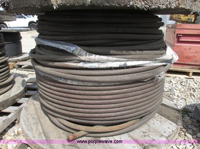 image for item V9984 Spool of 1 1/8" steel cable