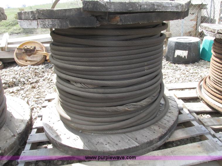 image for item V9985 Spool of 1" steel cable