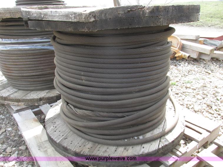 image for item V9985 Spool of 1" steel cable