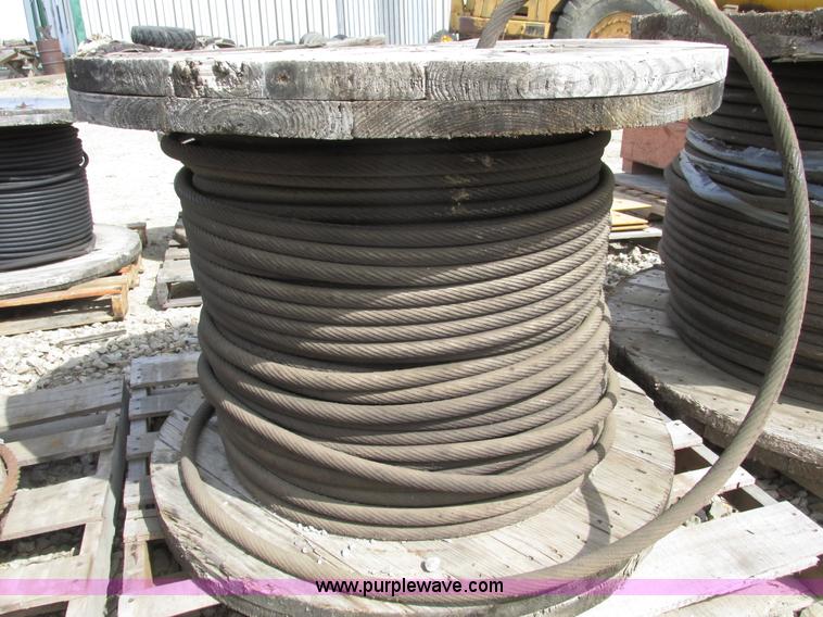 image for item V9985 Spool of 1" steel cable