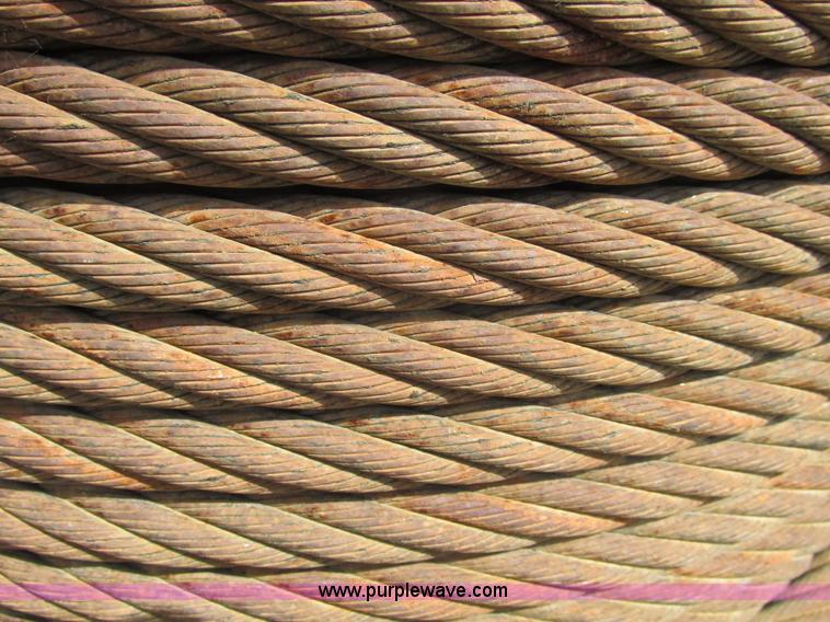 image for item V9986 Spool of 7/8" steel cable