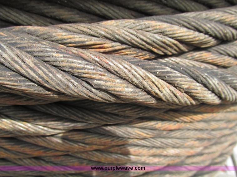 image for item V9987 Spool of 7/8" steel cable