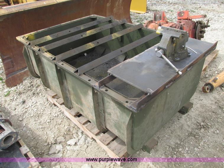 image for item V9996 Shop built bench for rebuilding cylinders