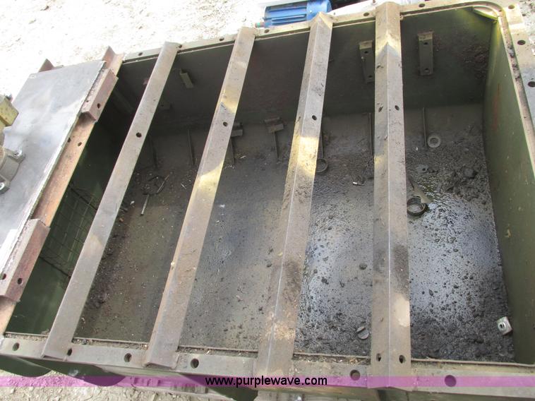 image for item V9996 Shop built bench for rebuilding cylinders