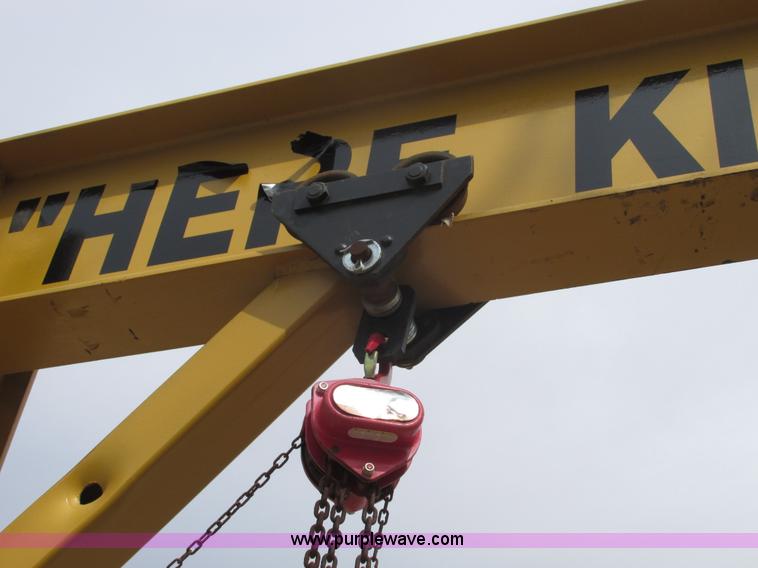 image for item V9998 Shop built hoist frame