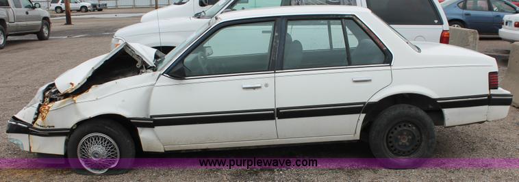 image for item E3409 1986 Pontiac Sunbird