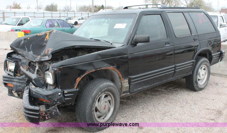 image for item E3410 1991 Oldsmobile Bravada
