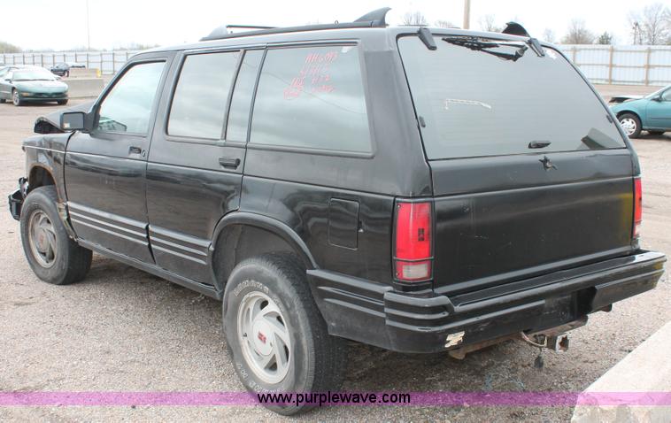image for item E3410 1991 Oldsmobile Bravada