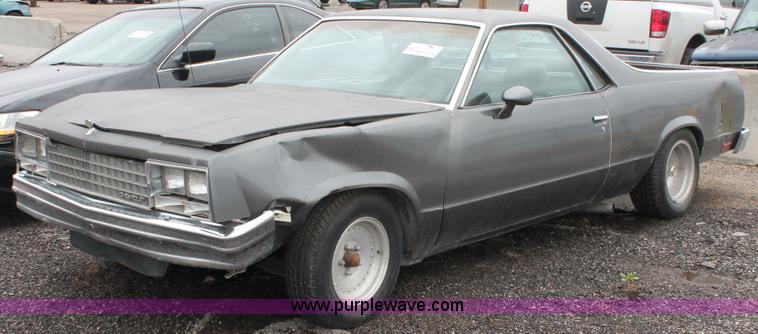 image for item E3417 1982 Chevrolet El Camino