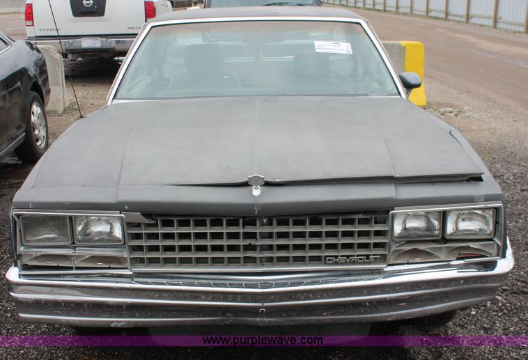 image for item E3417 1982 Chevrolet El Camino