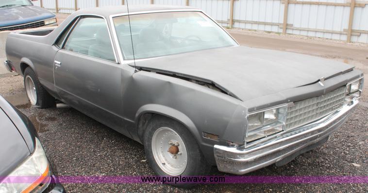 image for item E3417 1982 Chevrolet El Camino