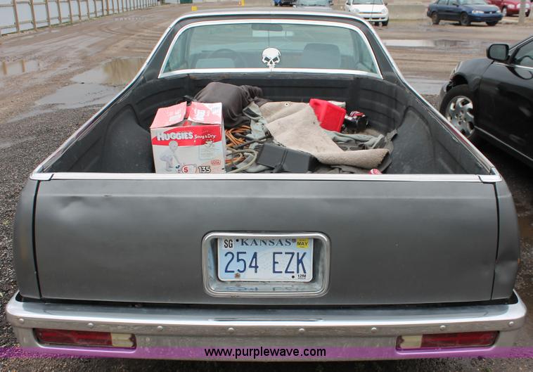 image for item E3417 1982 Chevrolet El Camino
