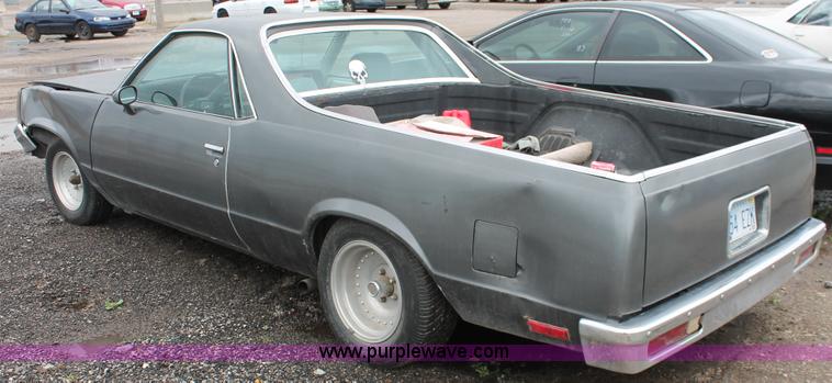image for item E3417 1982 Chevrolet El Camino