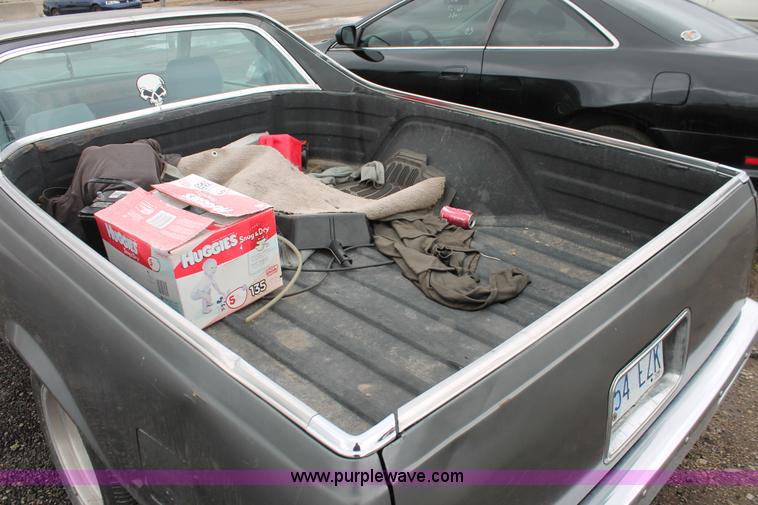 image for item E3417 1982 Chevrolet El Camino