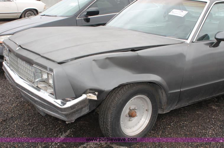 image for item E3417 1982 Chevrolet El Camino