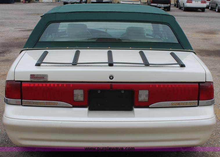 image for item H3647 1995 Mercury Cougar XR-7 Nightcat